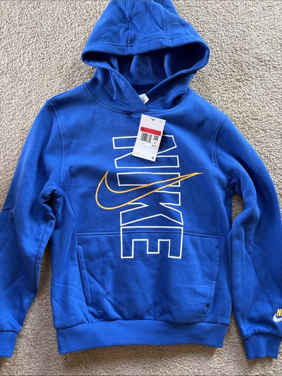 Nike Other - Nike Kids Boys Girls Logo Hoodie Sweatshirt size large NWT